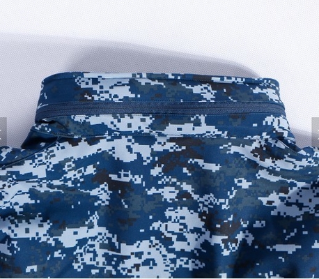 Polyester die Marineblauwe Militaire Eenvormige 220gsm-230gsm m-XXXL voeren